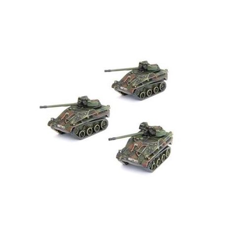 WWIII: Wiesel FK 20mm Flugabwehr Zug (x3) - EN-TGR001