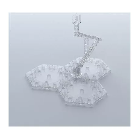 Gundam Accessories - Action Base 4 (Clear)-MK58814