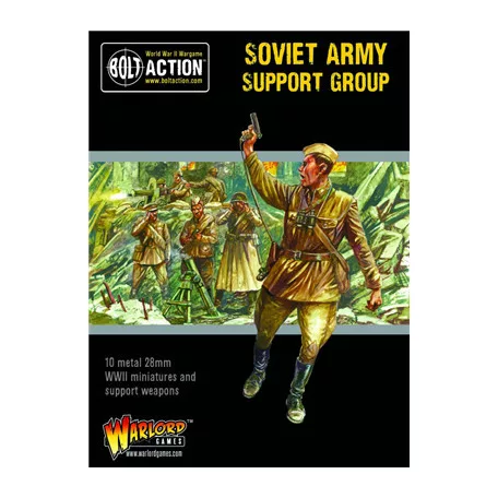 Bolt Action - Soviet Army Support Group (HQ, Mortar & MMG) - EN-402214004