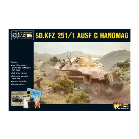 Bolt Action - Sd.Kfz 251/1 Ausf C Hanomag - EN-402012025