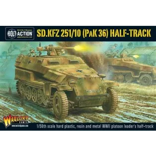 Bolt Action - Sd.Kfz 251/10 Pak 36 Half-Track - EN-WGB-WM-502