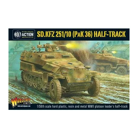 Bolt Action - Sd.Kfz 251/10 Pak 36 Half-Track - EN-WGB-WM-502