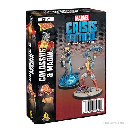 Marvel Crisis Protocol - Colossus & Magik Character Pack - EN-CP57en