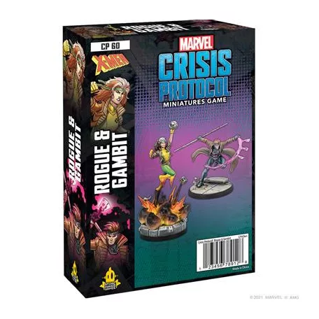 Marvel Crisis Protocol - Gambit & Rogue Character Pack - EN-CP60en