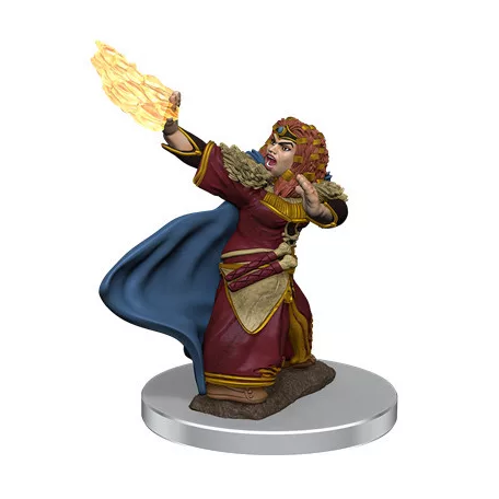 D&D Icons of the Realms Premium Figures: Female Dwarf Wizard-93056