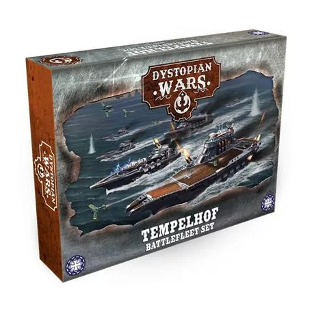 Dystopian Wars: Tempelhof Battlefleet Set - EN-DWA250005