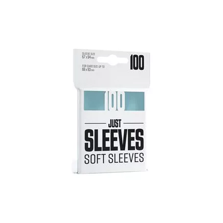 Just Sleeves - Soft Sleeves (100 Sleeves)-GGX10001ML