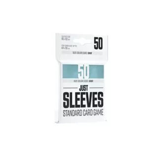 Just Sleeves - Standard Card Game Clear (50 Sleeves)-GGX10003ML