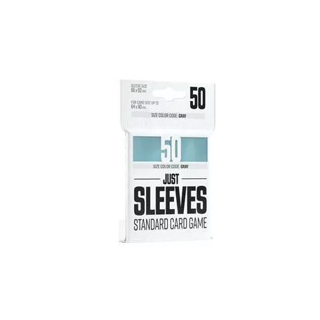 Just Sleeves - Standard Card Game Clear (50 Sleeves)-GGX10003ML