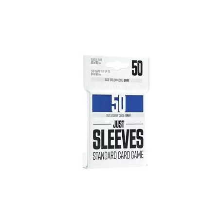 Just Sleeves - Standard Card Game Blue (50 Sleeves)-GGX10008ML