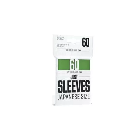 Just Sleeves - Japanese Size Green (60 Sleeves)-GGX10014ML