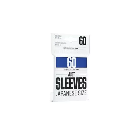 Just Sleeves - Japanese Size Blue (60 Sleeves)-GGX10016ML