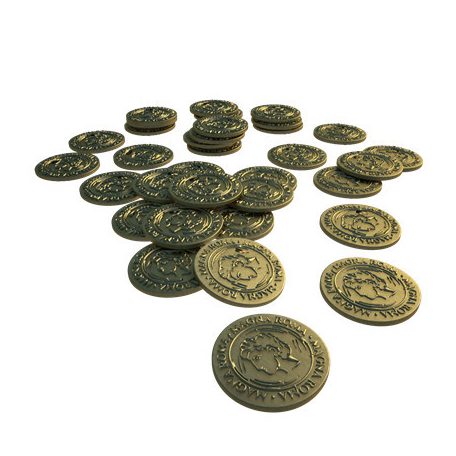 Magna Roma Metal Coins Set-ARQ104