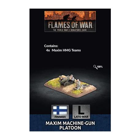 Flames Of War - Maxim MG Platoon - EN-FI704