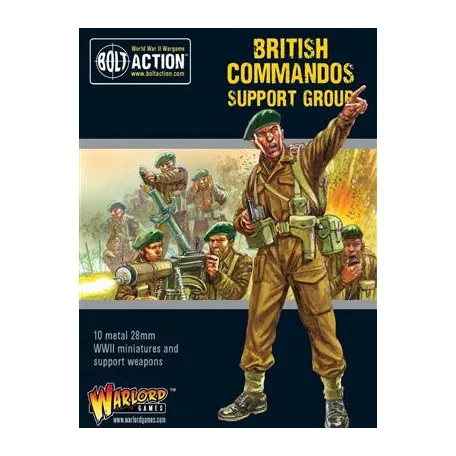 Bolt Action - Commandos Support Group (HQ, Mortar & MMG) - EN-402211102
