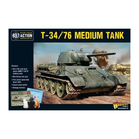Bolt Action - T34/76 Medium Tank - EN-402014007
