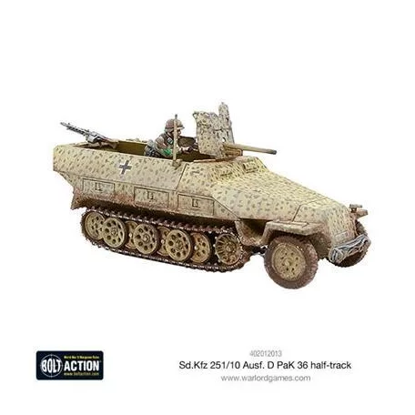 Bolt Action - Sd.Kfz 251/10 ausf D (37mm Pak) Half Track - EN-402012013