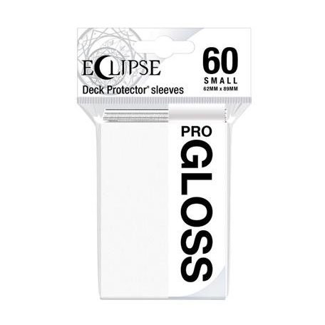 UP - Small Sleeves - Gloss Eclipse - Arctic White (60 Sleeves)-15624
