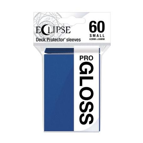 UP - Small Sleeves - Gloss Eclipse - Pacific Blue (60 Sleeves)-15626