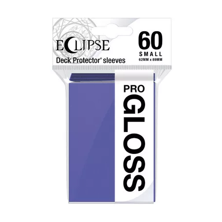 UP - Small Sleeves - Gloss Eclipse - Royal Purple (60 Sleeves)-15634