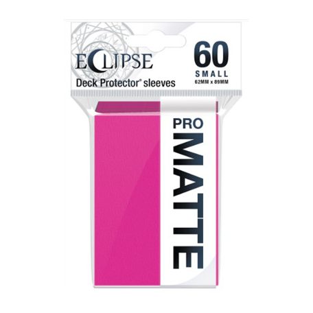 UP - Eclipse Matte Small Sleeves: Hot Pink (60 Sleeves)-15645