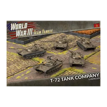 World War III: Team Yankee T-72 Tankovy Company - EN-TSBX01