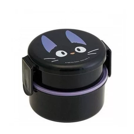 Kiki's Delivery Service - Two Layer Round Shape Lunch Box Jiji-SKATER-45159