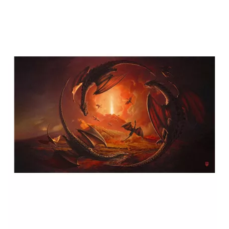Kraken Wargames - TCG Mat 61x35cm - Dragon Swarm-AF-TCG-22
