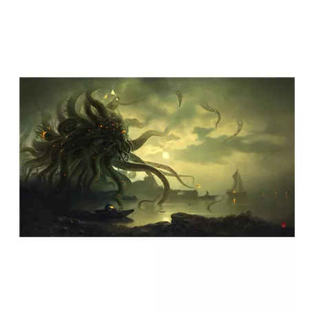 Kraken Wargames - TCG Mat 61x35cm - Dark Shoggoth-AF-TCG-53