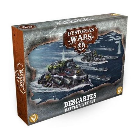 Dystopian Wars: Descartes Battlefleet Set - EN-DWA100001