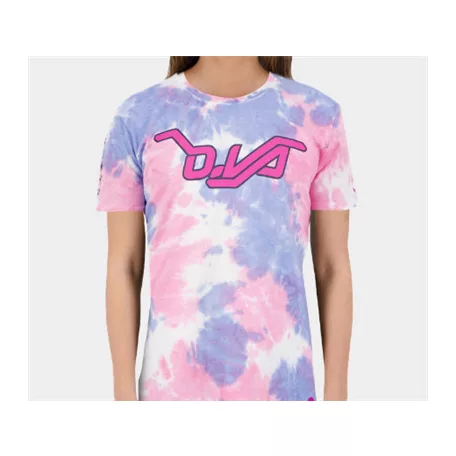 Overwatch - D.VA Tie Dye - Women's Short Sleeved T-shirt-TS838654OWT-L