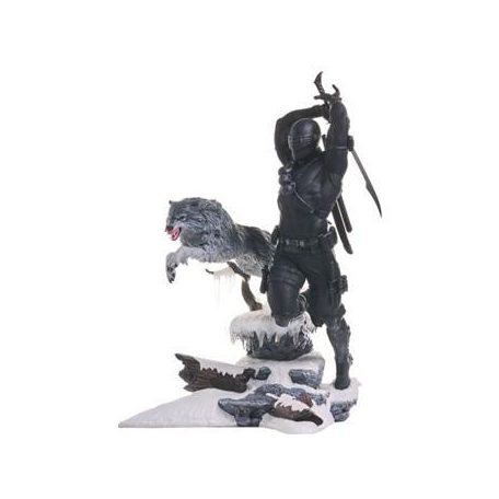 Gi Joe Gallery Snake Eyes Pvc Statue-JUL212508
