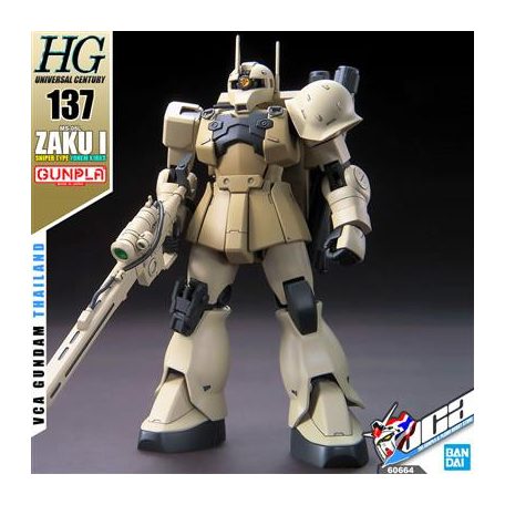 HGUC - 1/144 HGUC ZAKUⅠSNIPER TYPE (YONEM KIRKS CUSTOM)-MK60664