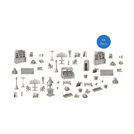 Terrain Crate - Town Square - EN-MGTC180