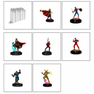 Marvel HeroClix: Avengers War of the Realms Booster Brick-84804