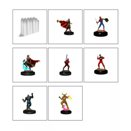 Marvel HeroClix: Avengers War of the Realms Booster Brick-84804