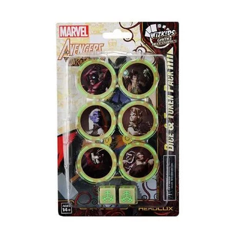 Marvel HeroClix: Avengers War of the Realms Dice and Token Pack-84808