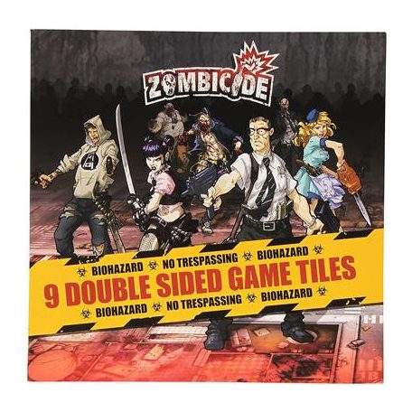 Zombicide: 9 Double Sided Game Tiles - EN-GUG005