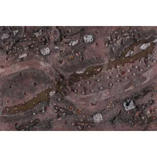 Kraken Wargames - Game Mat - Death Valley 44"x60"-KWG-SF-12