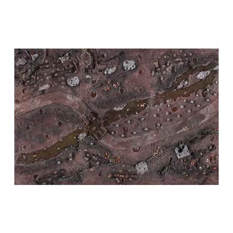 Kraken Wargames - Game Mat - Death Valley 44"x60"-KWG-SF-12