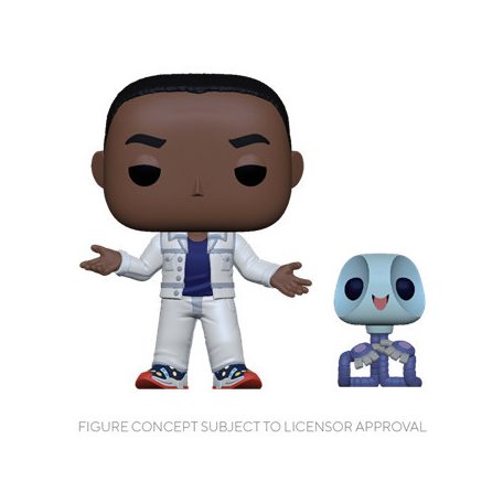 Funko POP! Space Jam 2 - AI G w/Pete buddy (Metallic)-FK59247