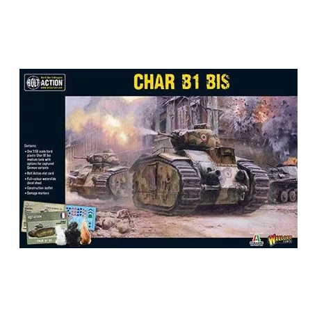 Bolt Action - Char B1 bis (plastic boxset) - EN-402015502