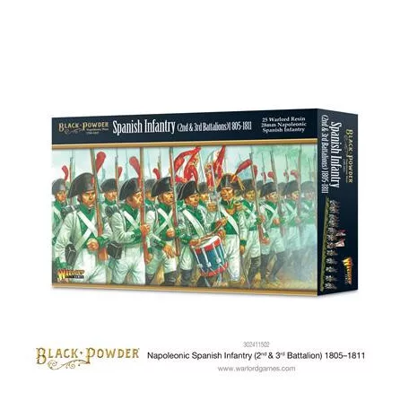 Black Powder - Napoleonic Spanish Infantry (2nd & 3rd Battalions) 1805-1811 - EN-302411502