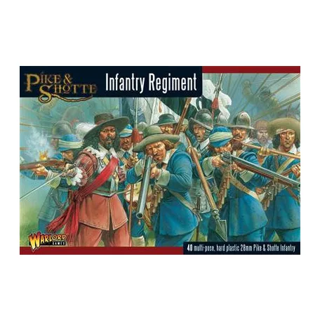 Pike & Shotte - Infantry Regiment Plastic Boxed Set - EN-WGP-22