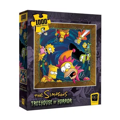 The Simpsons Treehouse of Horror "Happy Haunting” 1000 Piece Puzzle-PZ006-697-002100-06