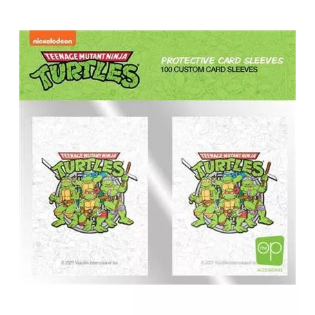 Teenage Mutant Ninja Turtles Card Sleeves (100 Sleeves)-SL096-346-002100-50