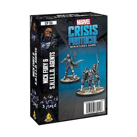 Marvel Crisis Protocol: Nick Fury, Jr. & SHIELD Agents - EN-CP55en