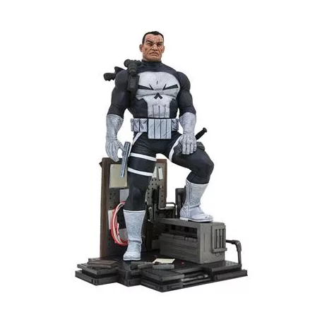 Diamond Select Toys - Marvel Comic Gallery: The Punisher Pvc Diorama-MAY192378