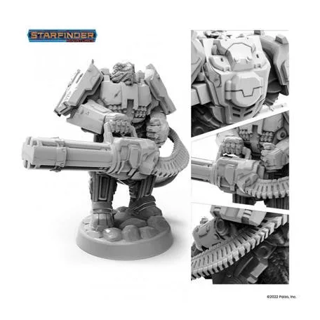 Starfinder Miniatures: Vesk Mercenary - EN-PSF0021