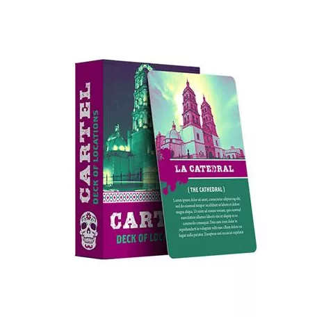 Cartel: Deck of Locations - EN-MPGC08
